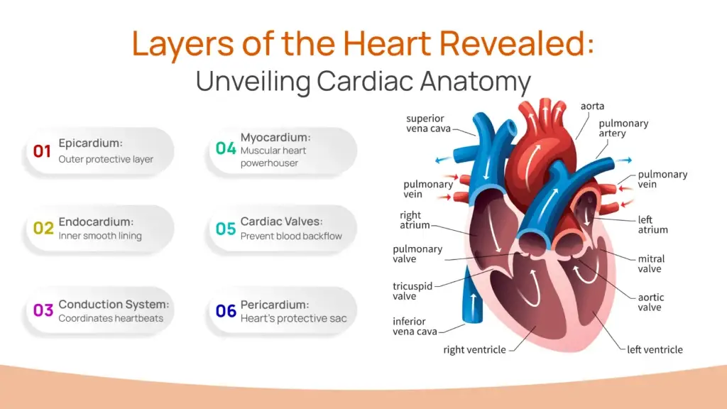 Layers of the heart revealed: Unveiling Cardiac Anatomy