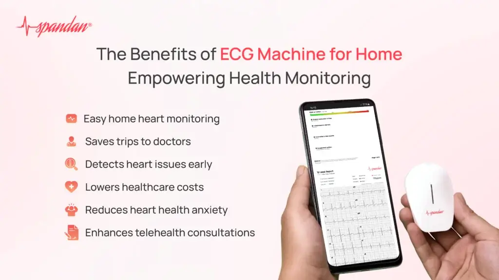 The Benefits of ECG Machine for Home: Empowering Health Monitoring