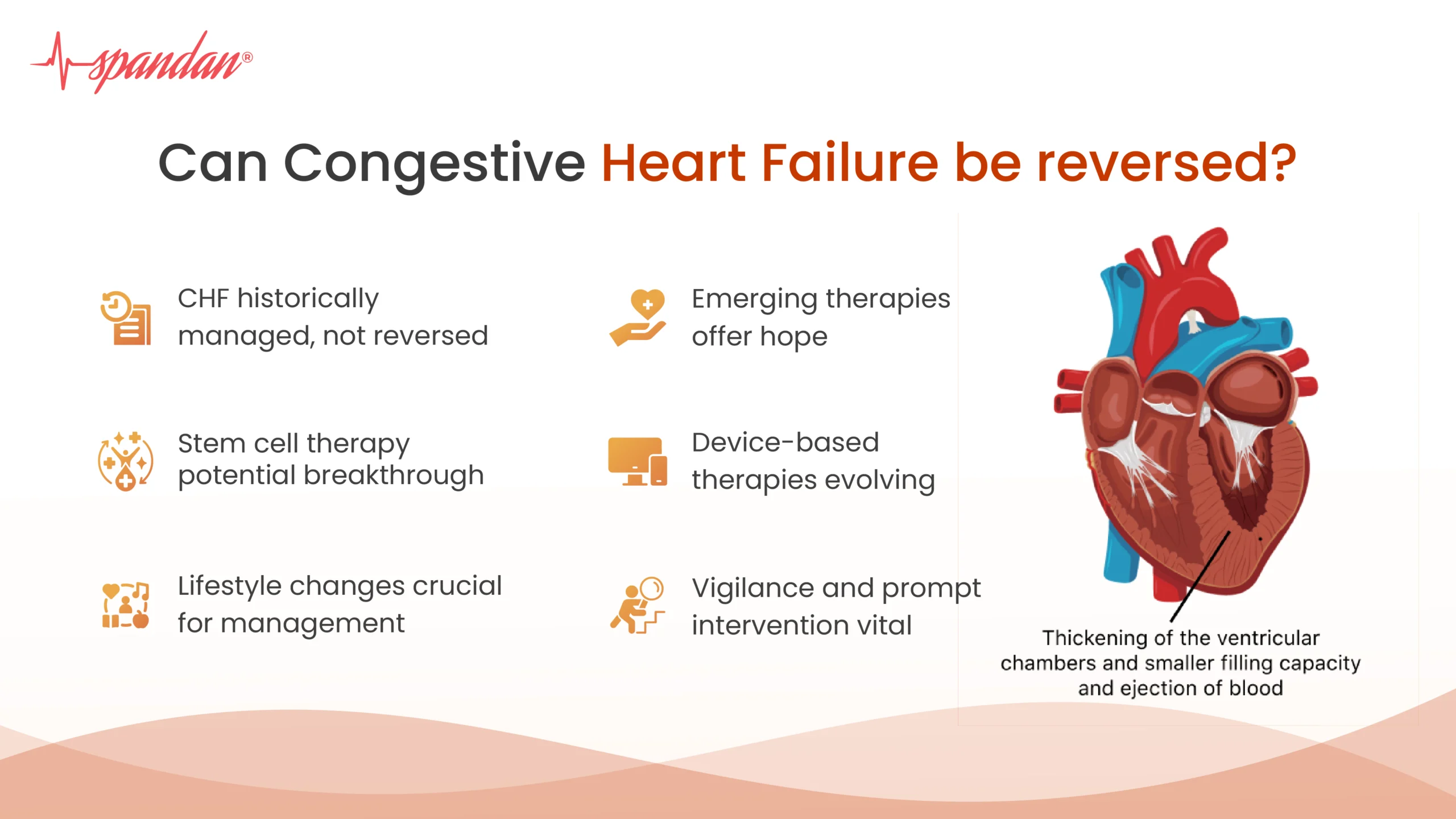 can congestive heart failure be reversed