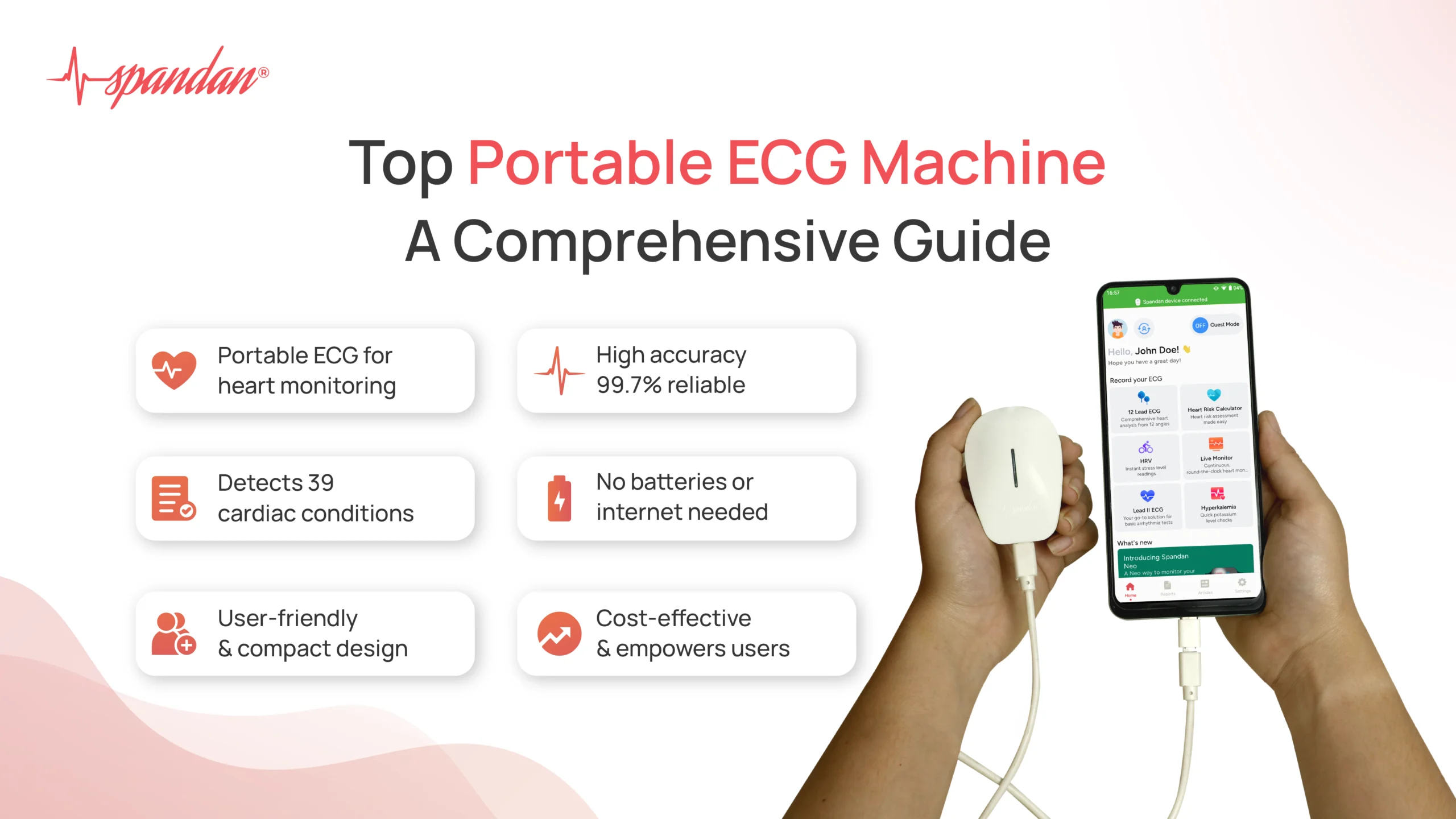 portable ecg machine