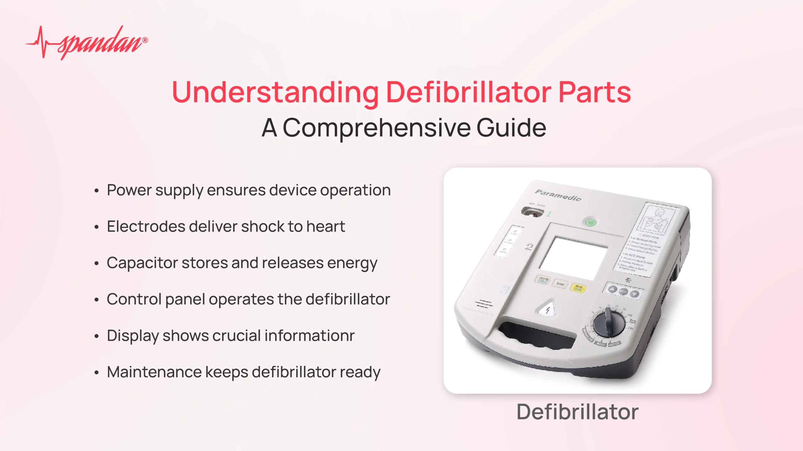 defibrillator parts