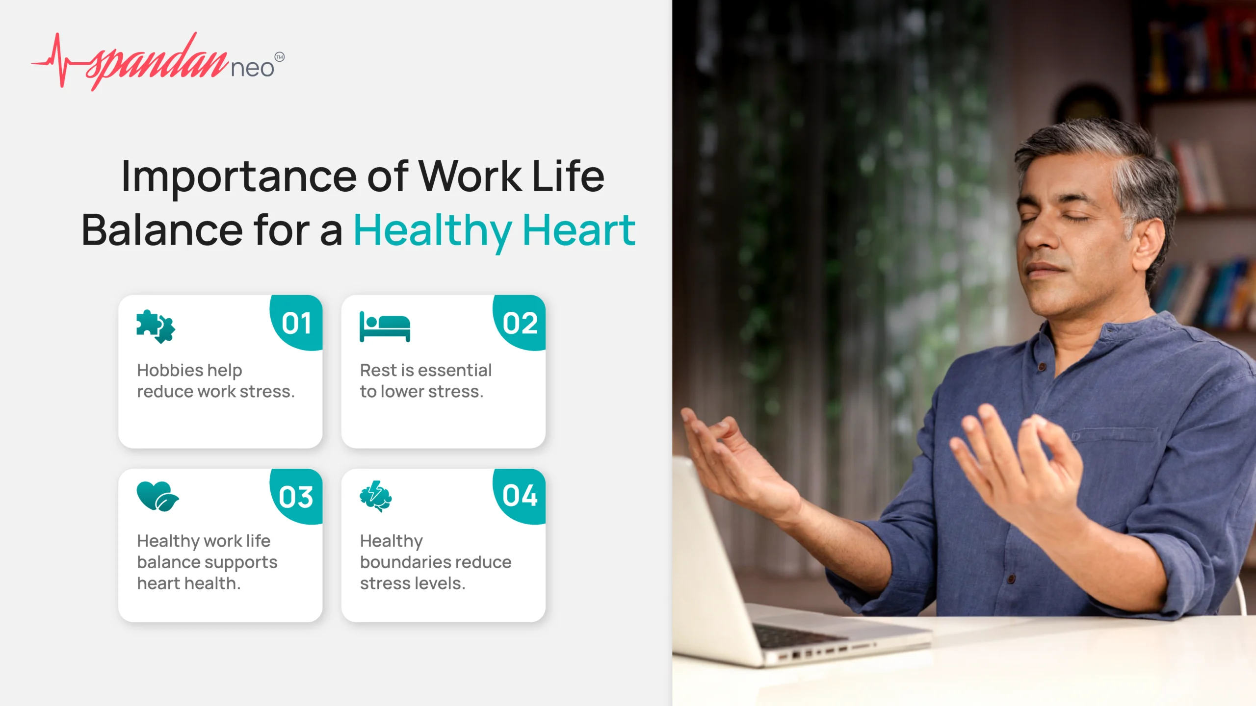 Importance of Work Life Balance for a Healthy Heart